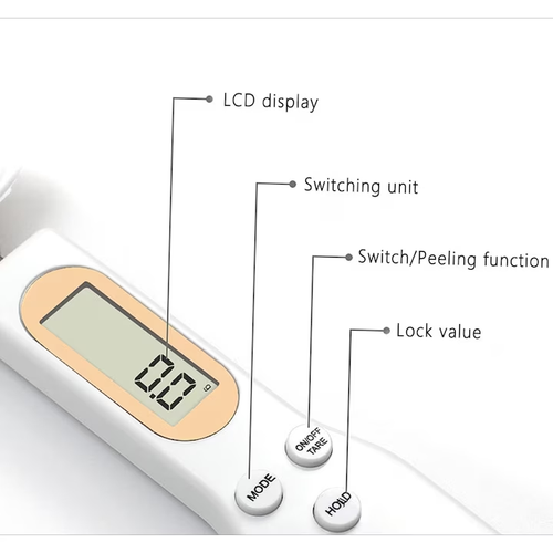 Magic Scrubber™ Lingură Electronică de Măsurare